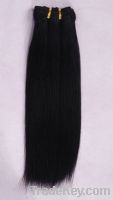Sell best selling 18" straight 1b# light hand tied remy hair weft