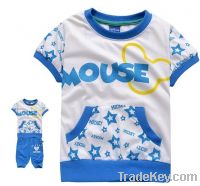 Cartoon  children/baby clothes set