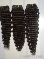 Sell  deep wave Brazilian hair extension