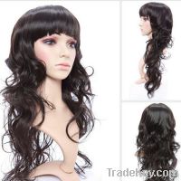 Sell factory top quality wigs synthetic french curl wigs+CH127