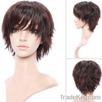 Sell  Factory top quality natural girls hair wig+CH43