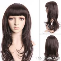 Sell Factory high quality machine made glueless wig+CH108