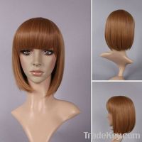 Sell HMD1553+Factory top quality fashionable ladys' short wigs