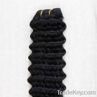 Sell human  hair weaving+HW-061