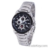 Sell  Edifice Cool Sport Men Watch, Black Hollow Quartz Watch EF-