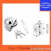 Sell stainless steel swing frameless glass pull door lock