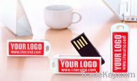 Sell Slim porcelain USB flash drive disk stick, silicone