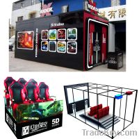 Sell 6 seats  5d cinema equipments with cabin