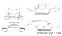 Paint Protection Film Patterns