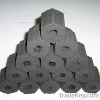 Sell  BBQ charcoal, pillow shape charcoal briquette