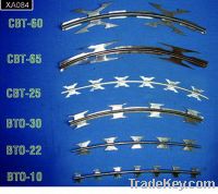 Sell razor wire /concertina coil / razor type barbed wire