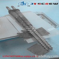 Sell 45-97 CMT Conical Twin Screw Barrel for making PVC Profile