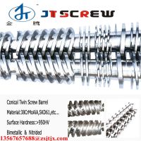 Sell 105/216 Conical Twin Screw and Barrel