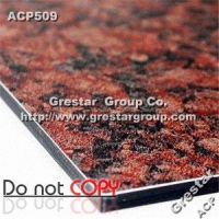 Granite Marble aluminium composite panel for Sale