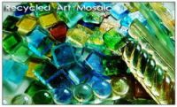 Sell 100% recycled  glass mosaic