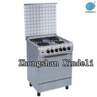 Freestanding 4 hotplates cooking range with Electric oven