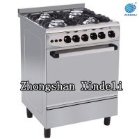 4 gas burners cooking range with oven