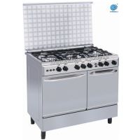 Two gas oven with Glass top cover for Home Appliance