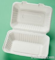 Sell 9 inch compostable potato boxes for taking away