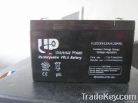 Sell UPS/AGM/ lead acid battery 6V 12AH