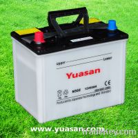 Dry Acid Starter Car Battery/Auto Battery-12V 60ah (N50Z)