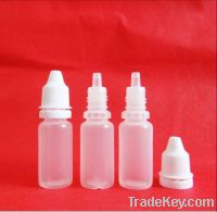 Sell 10g Electronic smoke oil bottles with tamperproof cap, LDPE bottles