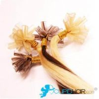 Sell Pre-bonded Nail Tip Hair Extensions
