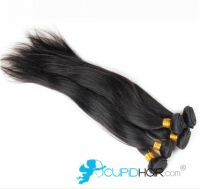 Sell Unprocessed Brazilian Virgin Hair Weave Straight Wholesale