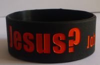 Sell wristband with debossed logo