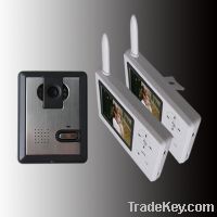 Sell 3.5 inch wireless video door phone intercom system