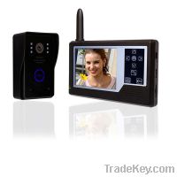 Sell color display 3.5 inch touch wireless video door phone intercom