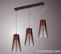 Sell Antique wood hanging light