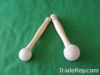 Sell Wooden mallet(striker) with rubber ball