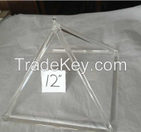 Quartz Crystal Pyramids