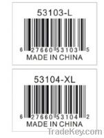 Sell barcode sticker