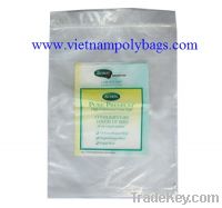 Sell zipper plastic poly bag