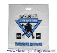 Sell Poly plastic bag with patch handle - vietnampolybags.com