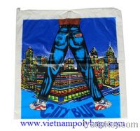Sell Drawstring poly plastic bags - vietnampolybags.com