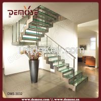 tempered glass stair treads commercial metal stairs