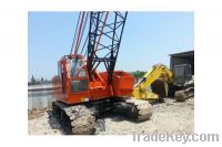 Sell used crawler crane KH180 80ton crane kobelco crane