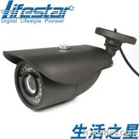 Color 1/3" CMOS 480TVL bullet camera 30M ir