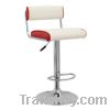 Sell Modern PU Leather Adjustable Swivel Chrome bar stool chair