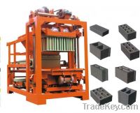 QTJ4-40 Semi-automatic cement hollow block making machine