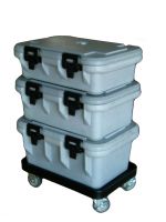 Insulated Food Carrier, Food Pan, Top loader, Cooler Box