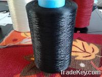 Sell Dyed Untwist Polyester BCF Yarn Black
