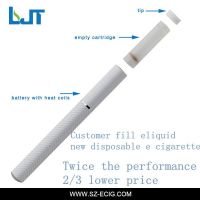 Newest disposable e cigarette wtih empty cartridge fill by customer