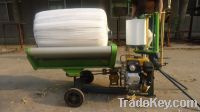Sell mini round hay/silage/straw bale wrapper machine