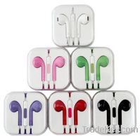latest colorful earpods headset with remote and microphone