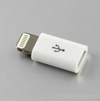 Sell micro usb to lightning 8pin adapter/connector