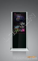 42"W Interactive Freestanding Advertising Kiosk(Square Style)